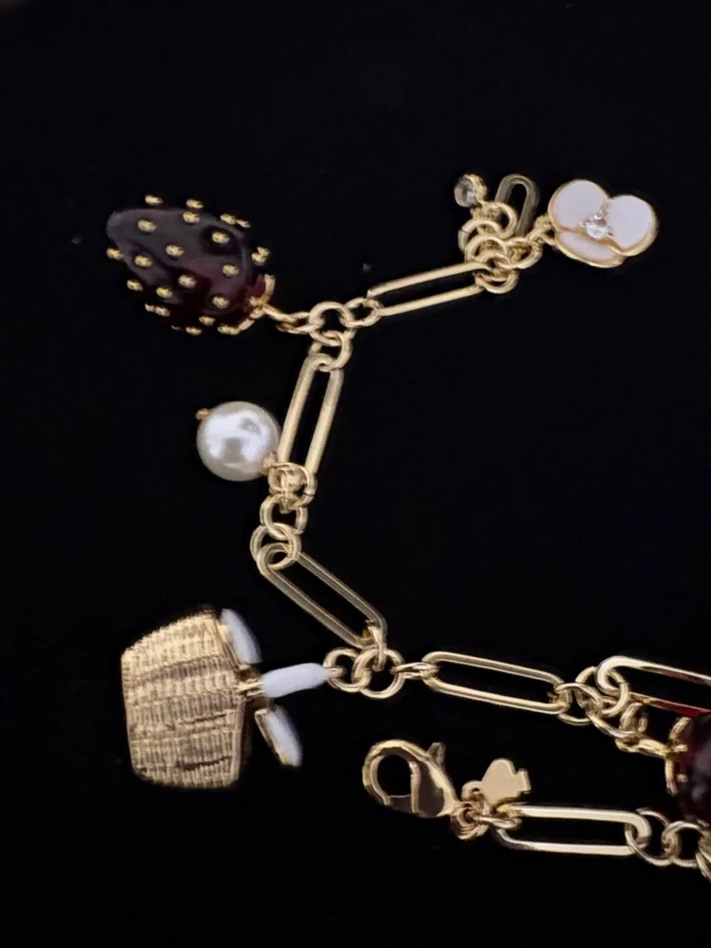 Kate Spade New York Strawberry Charm Bracelet - Picture 4 of 4